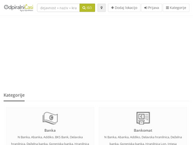 'odpiralnicasi.com' screenshot