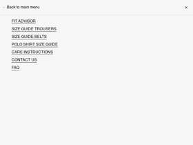 meyer-pantaloni.it homepage screenshot