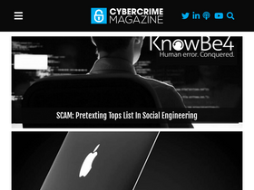 'cybersecurityventures.com' screenshot