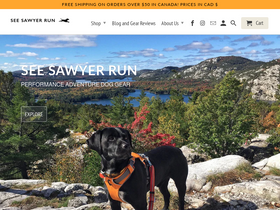 seesawyerrun.com homepage screenshot