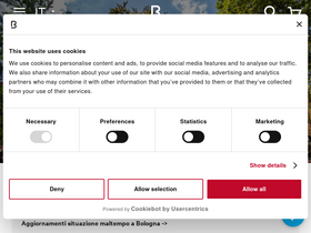 'bolognawelcome.com' screenshot