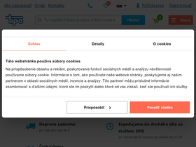 'tipa.sk' screenshot