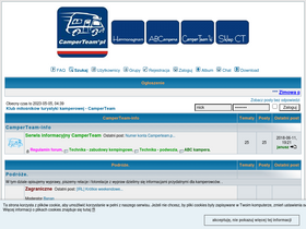 'camperteam.pl' screenshot