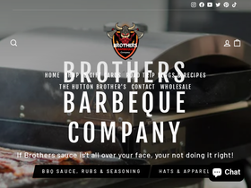 brothersbarbecuecompany.com homepage screenshot