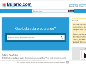 'bulario.com' screenshot
