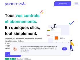 'papernest.com' screenshot