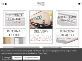 'mdfskirtingworld.co.uk' screenshot