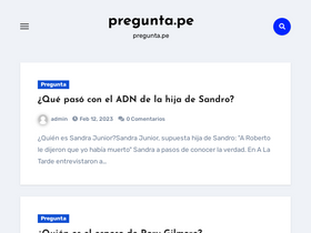 'pregunta.pe' screenshot