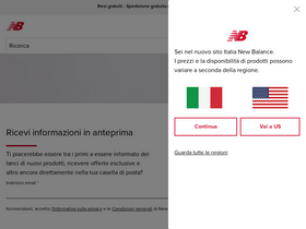 'newbalance.it' screenshot