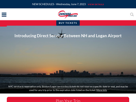 'concordcoachlines.com' screenshot