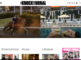'theknockturnal.com' screenshot