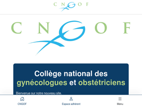 'cngof.fr' screenshot