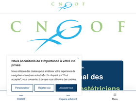 'cngof.fr' screenshot