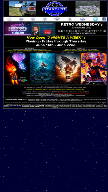 stardustdrivein.com