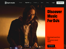 'bpmsupreme.com' screenshot