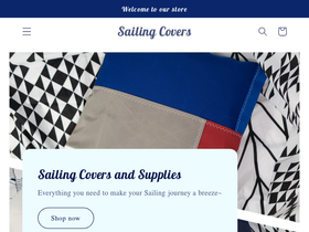 sailingcovers.com homepage screenshot