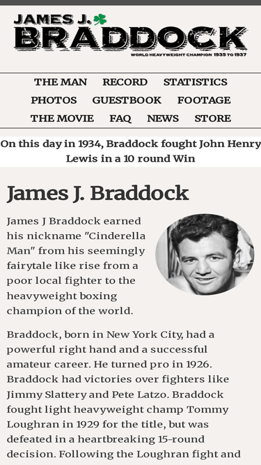 jamesjbraddock.com