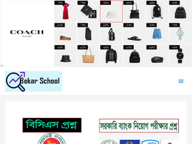 'bekarschool.com' screenshot