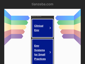 'tianzeba.com' screenshot