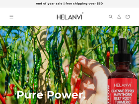 Helanvi website screenshot
