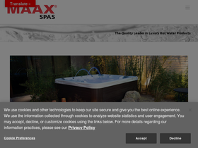 maaxcollectionhottubs.com