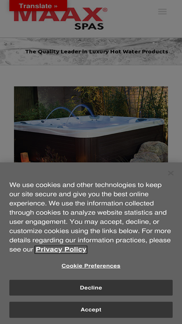 maaxcollectionhottubs.com