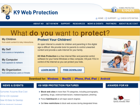 'k9webprotection.com' screenshot