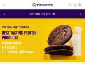 Planet Amino website screenshot