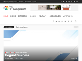 'freepptbackgrounds.net' screenshot