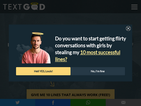 'textgod.com' screenshot