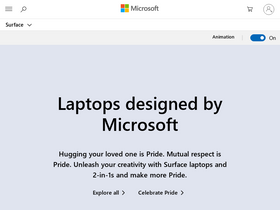 'surface.com' screenshot