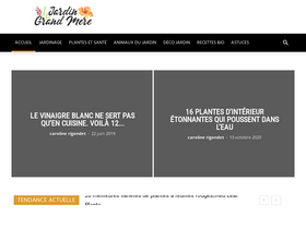 'jardindegrandmere.com' screenshot