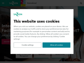 'saxion.edu' screenshot