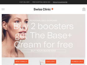 Swiss Clinic website screenshot