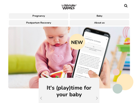 'thewonderweeks.com' screenshot