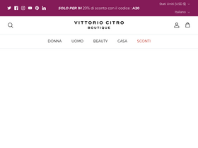 'vittoriocitro.it' screenshot