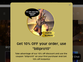 Biliboosters® homepage screenshot