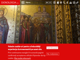 'doxologia.ro' screenshot