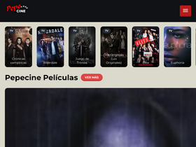 'pepecine.top' screenshot