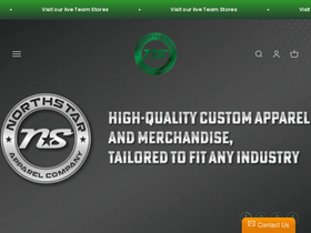 nsapparelcompany.com homepage screenshot