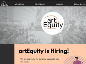 'artequity.org' screenshot