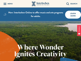 'interlochen.org' screenshot