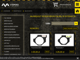 'bron-sklep.pl' screenshot