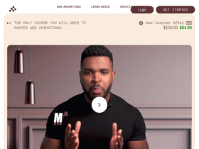 Master Web Animations | VW Lab website screenshot