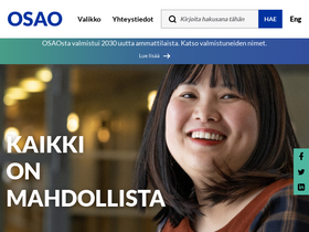 'osao.fi' screenshot