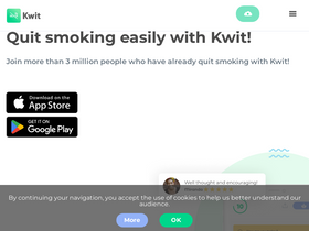 'kwit.app' screenshot