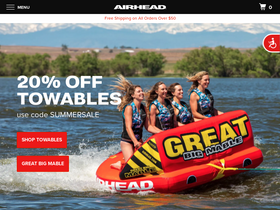 'airhead.com' screenshot