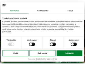 'eraluvat.fi' screenshot