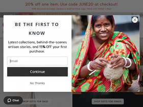 'tenthousandvillages.com' screenshot