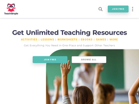 'teachsimple.com' screenshot
